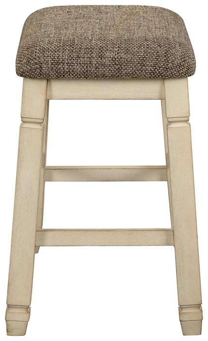 Ashley Express - Bolanburg Upholstered Stool (2/CN)