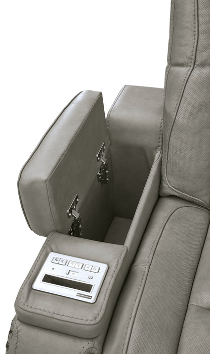 The Man-Den PWR REC Sofa with ADJ Headrest