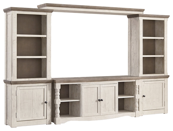 Ashley Express - Havalance 4-Piece Entertainment Center