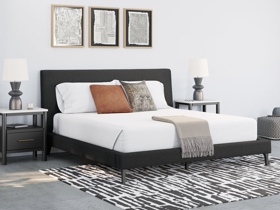 Cadmori King UPH Bed w/Roll Slats