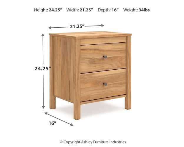 Ashley Express - Bermacy Queen Panel Headboard with Dresser and Nightstand