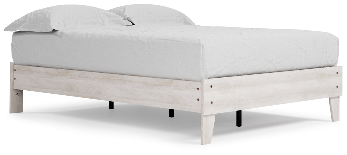 Ashley Express - Shawburn Full Platform Bed with 2 Nightstands