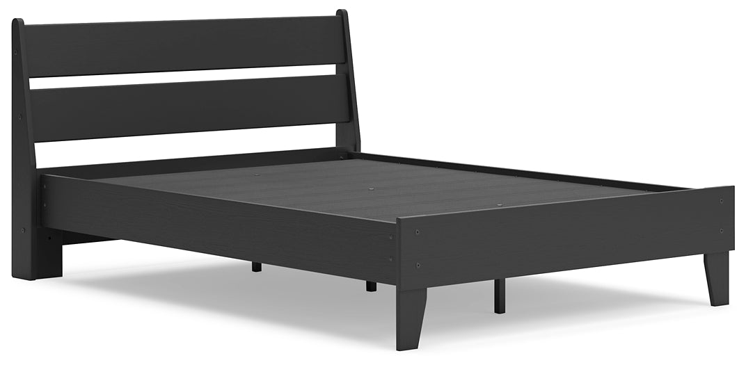 Ashley Express - Socalle Full Panel Platform Bed with Dresser