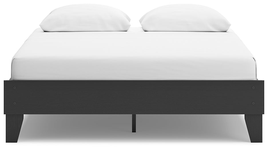 Ashley Express - Socalle Queen Platform Bed with Dresser, Chest and 2 Nightstands