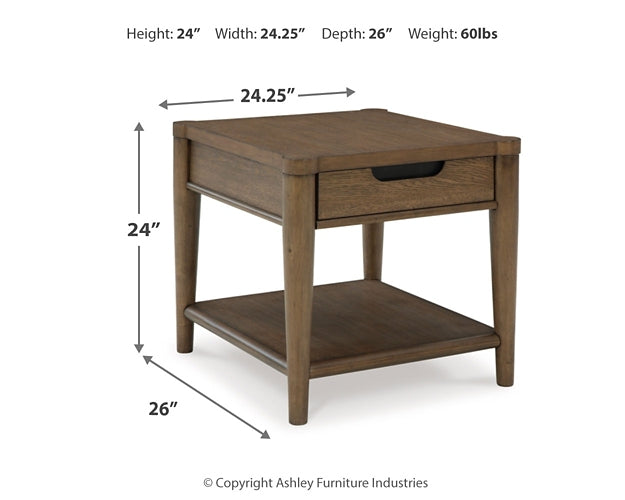 Ashley Express - Roanhowe Coffee Table with 2 End Tables