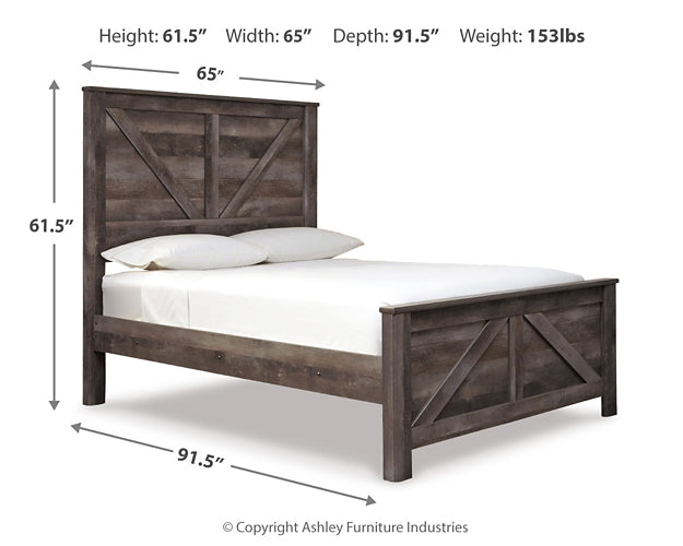 Ashley Express - Wynnlow  Crossbuck Panel Bed