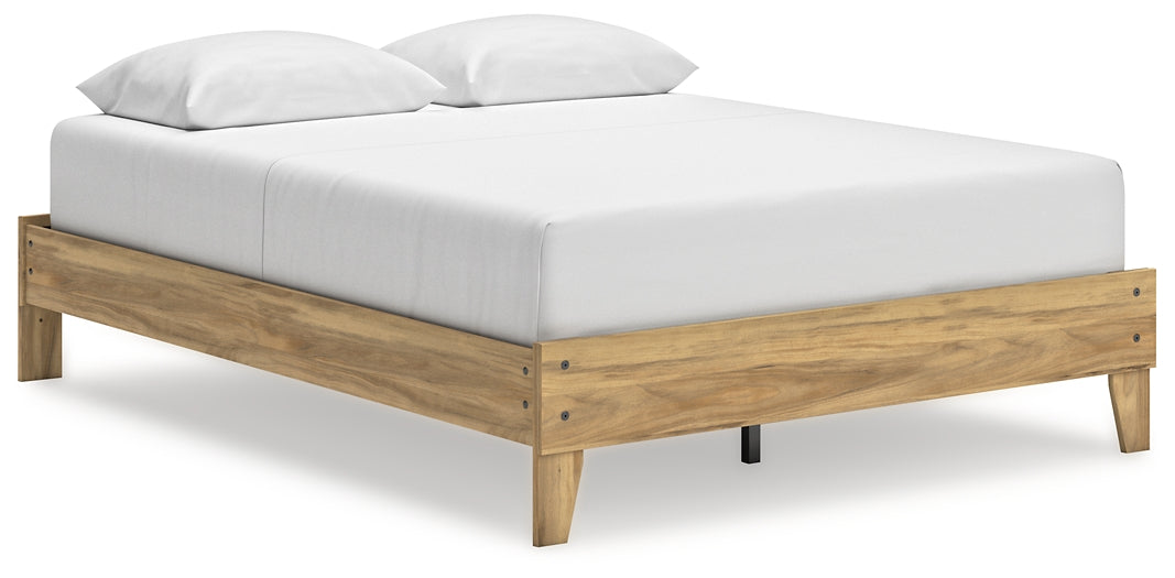 Ashley Express - Bermacy Queen Platform Bed with Dresser and 2 Nightstands