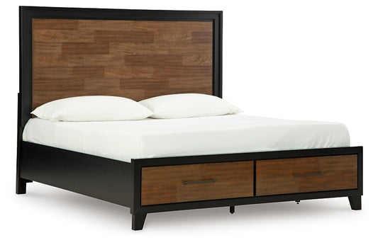 Kraeburn California King Panel Storage Bed