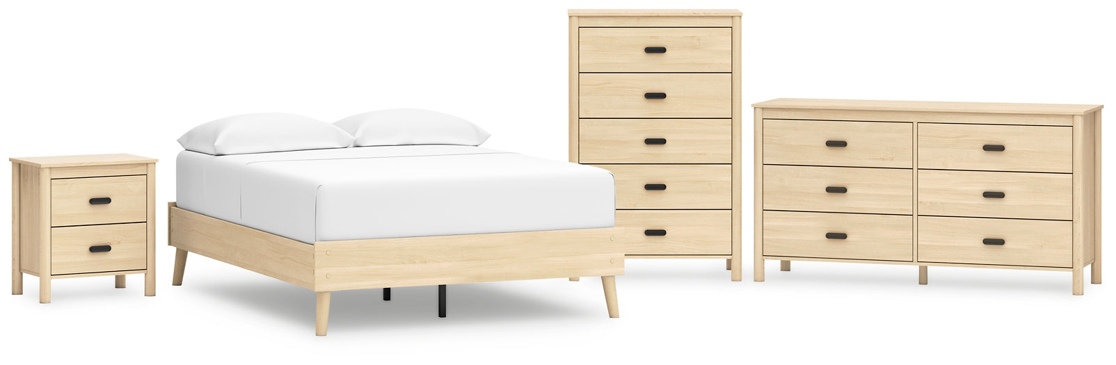 Ashley Express - Cabinella Full Platform Bed with Dresser, Chest and Nightstand