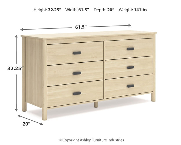 Ashley Express - Cabinella Queen Platform Bed with Dresser and Chest