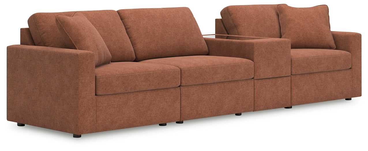 Modmax 4-Piece Sectional with Storage Console