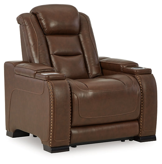 The Man-Den Sofa, Loveseat and Recliner