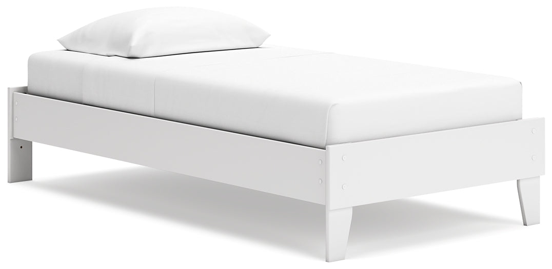 Ashley Express - Socalle Twin Platform Bed with Nightstand