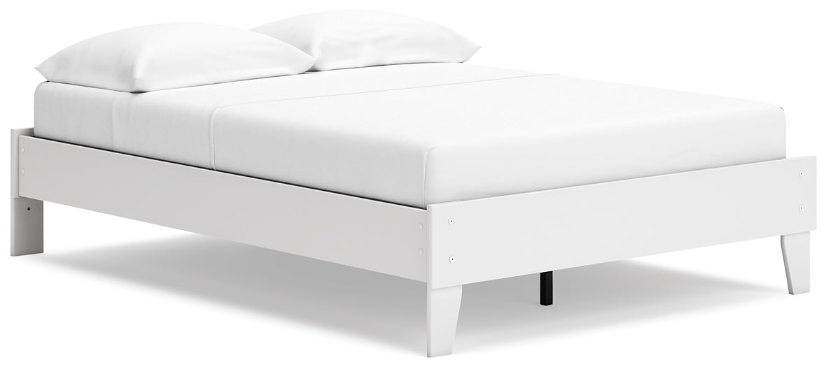 Ashley Express - Socalle Full Platform Bed with 2 Nightstands