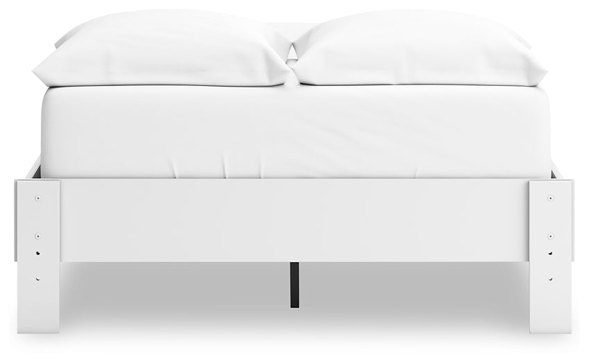 Ashley Express - Hallityn Full Platform Bed with Dresser