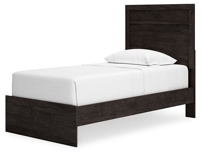 Ashley Express - Belachime Twin Panel Bed with Nightstand