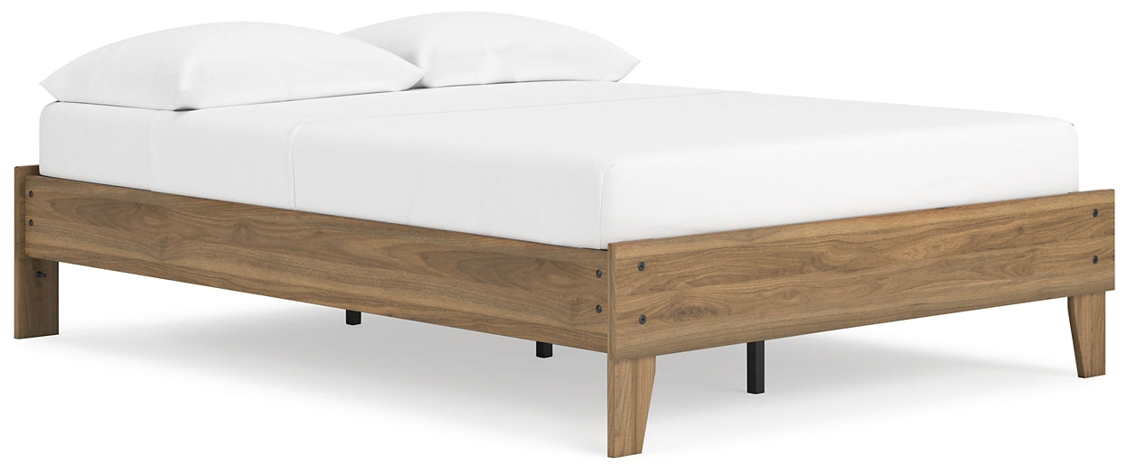 Ashley Express - Deanlow Full Platform Bed with Dresser and 2 Nightstands