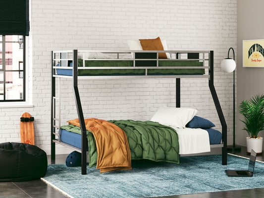 Dinsmore Twin/Full Bunk Bed w/Ladder