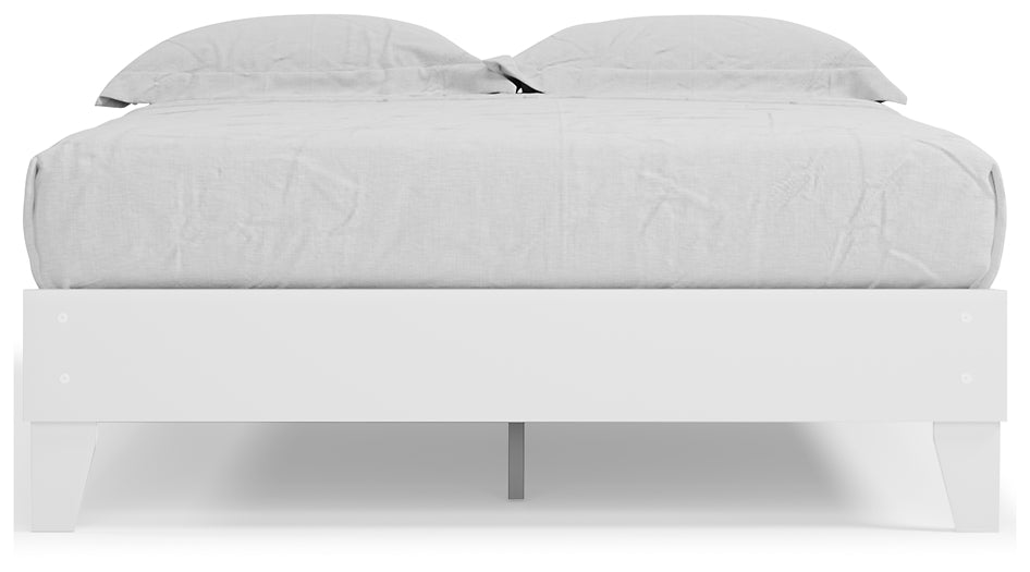 Ashley Express - Piperton Queen Platform Bed with Dresser and 2 Nightstands